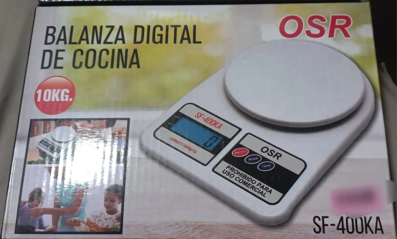balanza de cocina 10KG