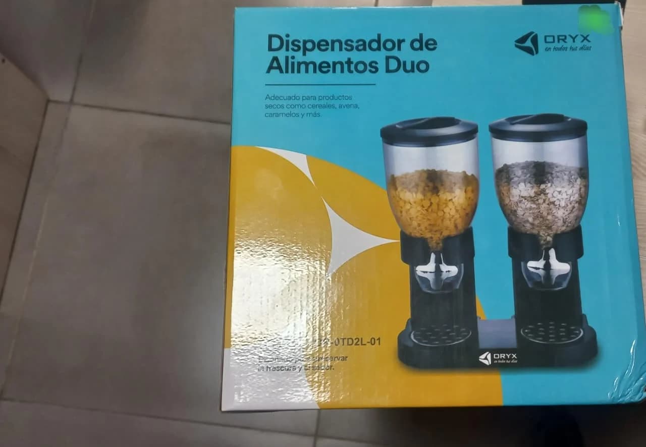 DISPENSADOR DE ALIMENTOS DUO ORYX