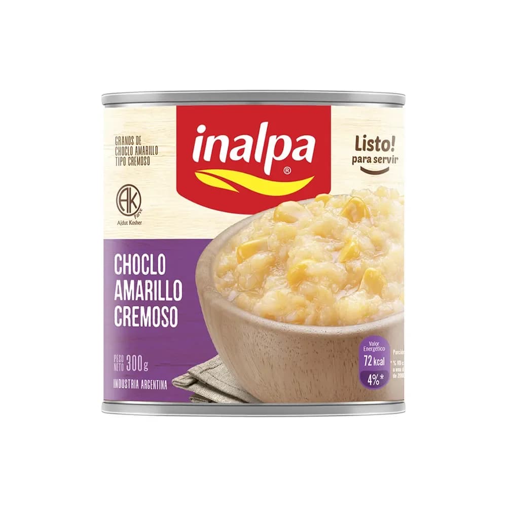 Choclo Amarillo Cremoso Inalpa
