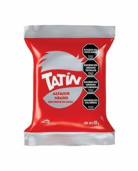 Alfajor tatin simple negro