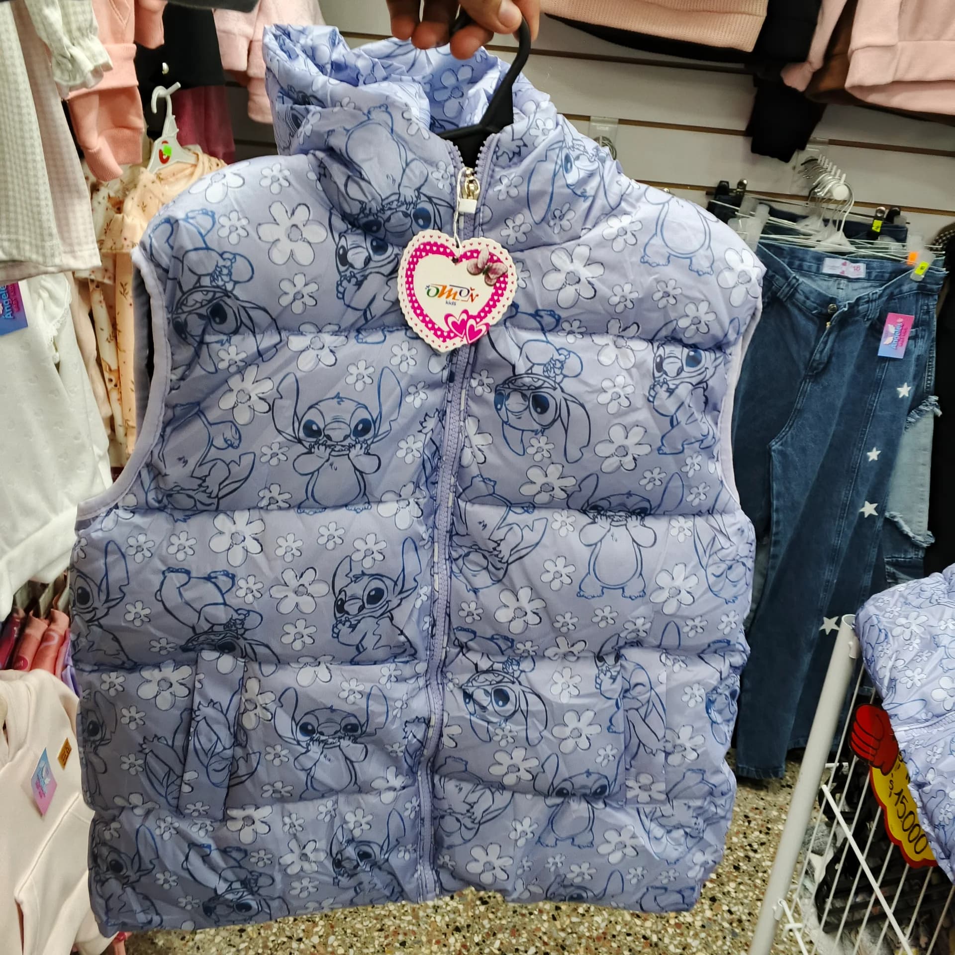 CHALECO INFLABLE STITCH NENA