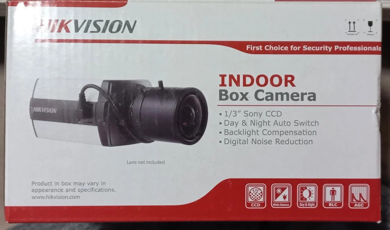 Cámara HIKVISION INDOOR BOX