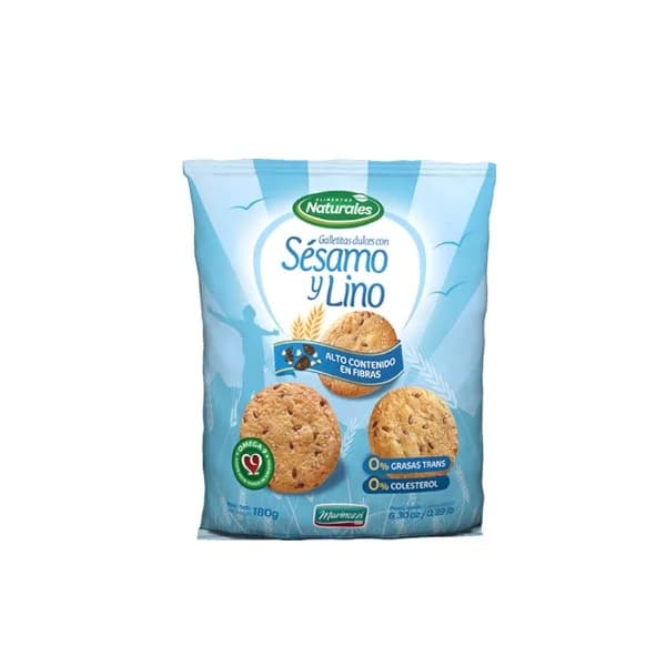 Galletitas dulces de Sesamo y Lino