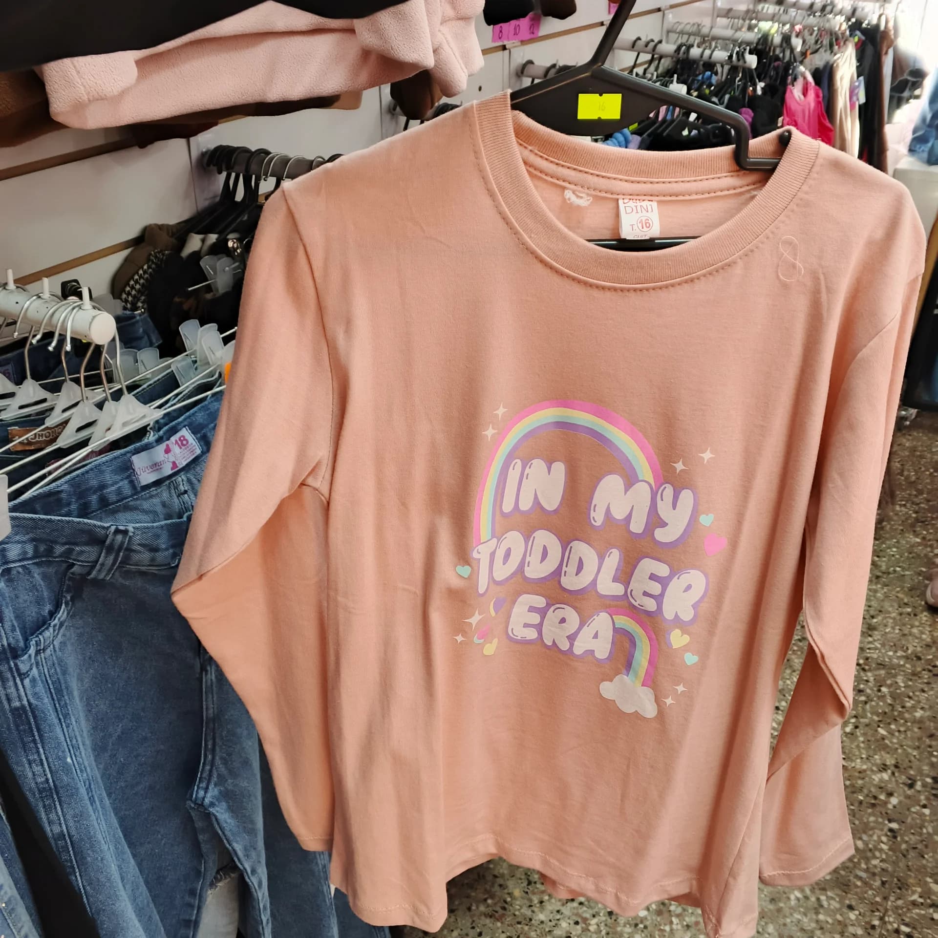 REMERA ALGODON ESTAMPADA NENA