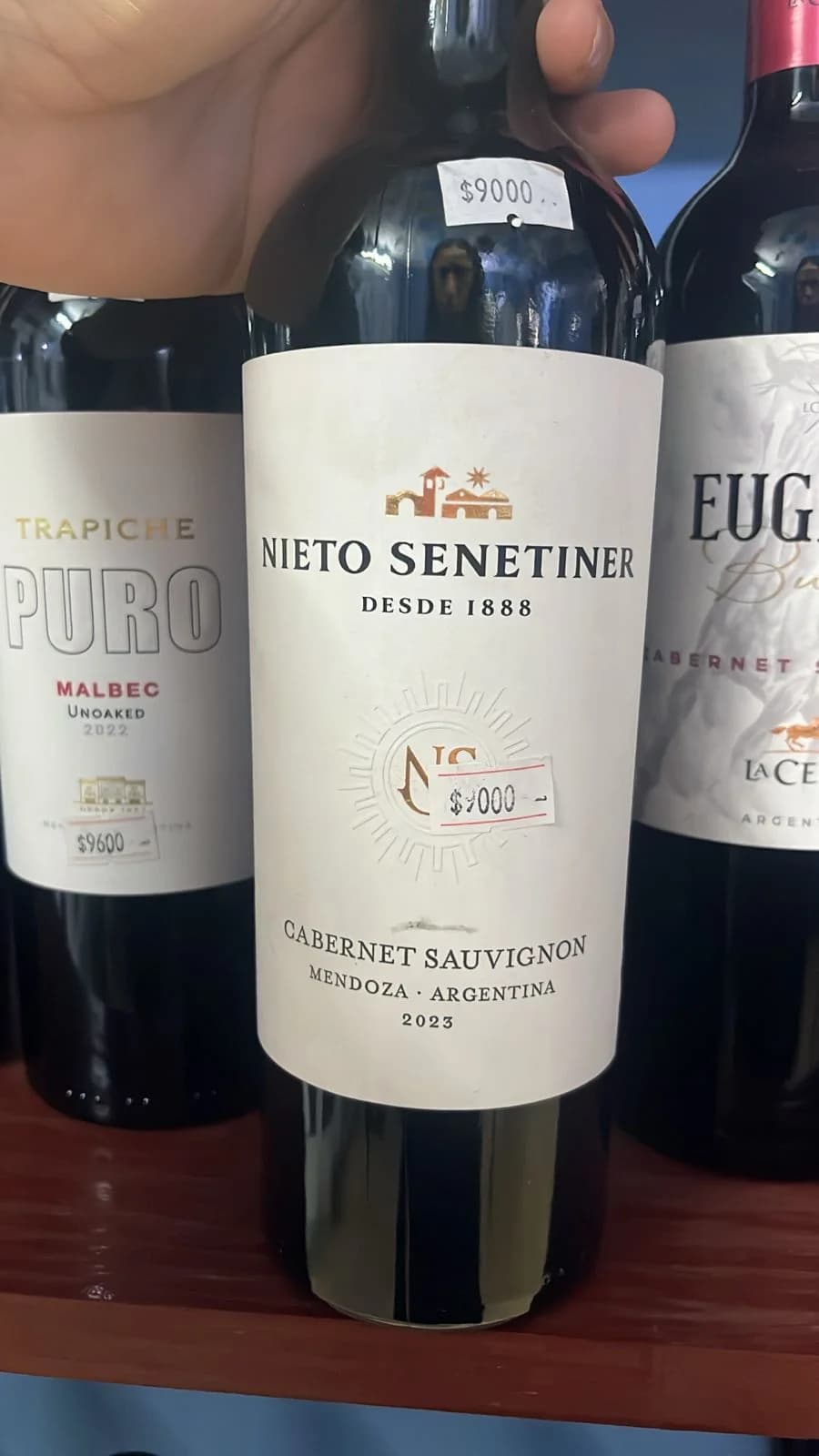 VINO NIETO SENETIER CABERNET SAUVIGNON 750ML