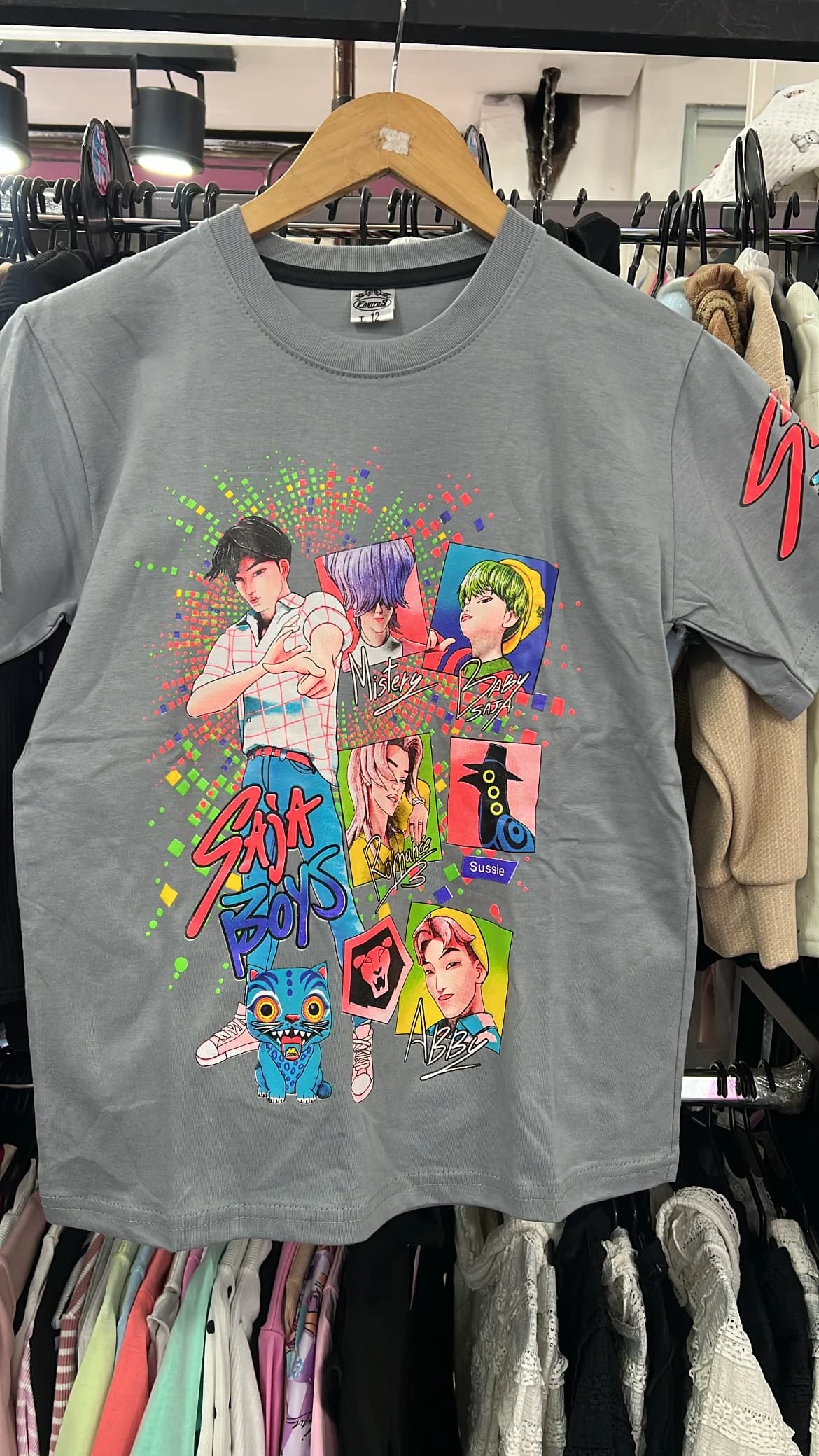 REMERA OVER SIZE SAJA BOYS