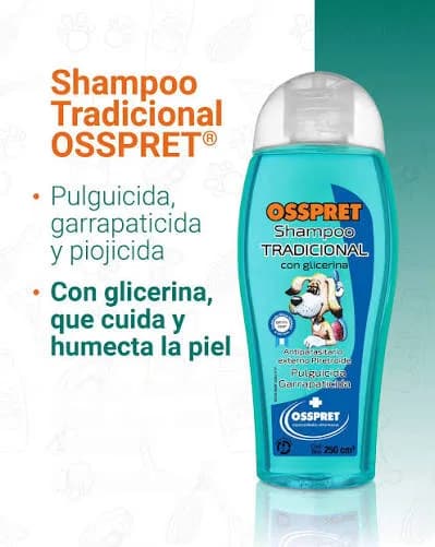 OSSPRET SHAMPOO TRADICIONAL 250ml