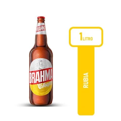 Cerveza Brahma 1L