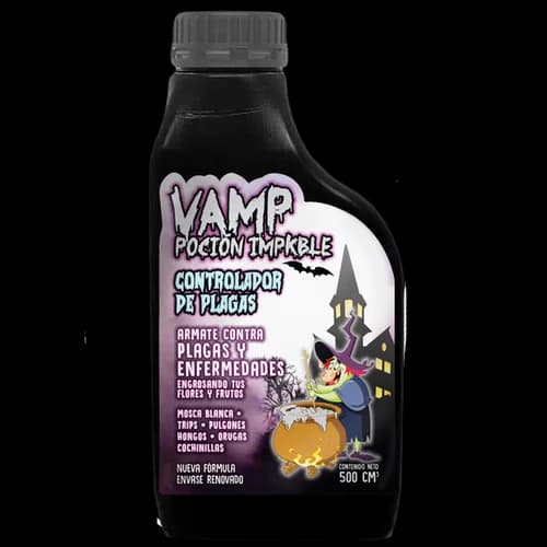 VAMP IMPLAKABLE 450 CC  Contra mosca blancas trips pulgones hongos orugas cochinillas