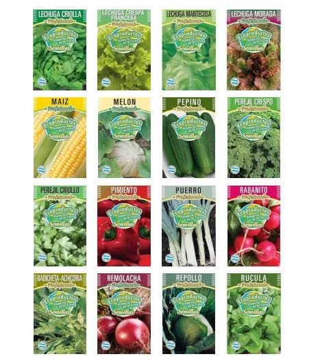 SEMILLAS DE HORTALIZAS   GOLPAK  ECO