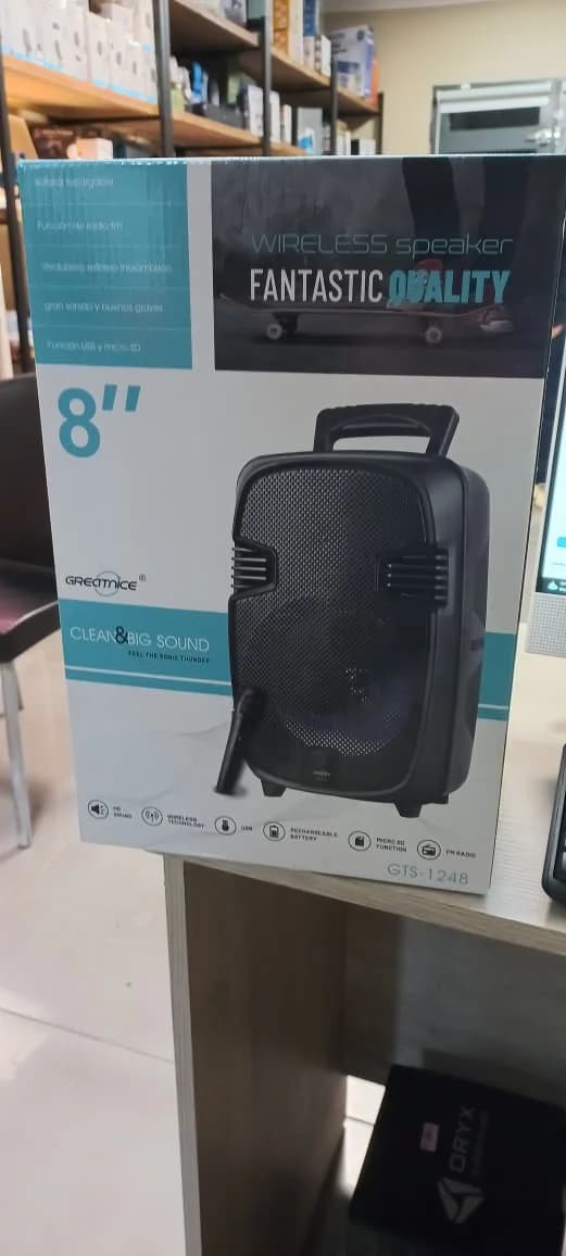 PARLANTE FANTASTIC 8" C/MIC. (1248) GTS-1248