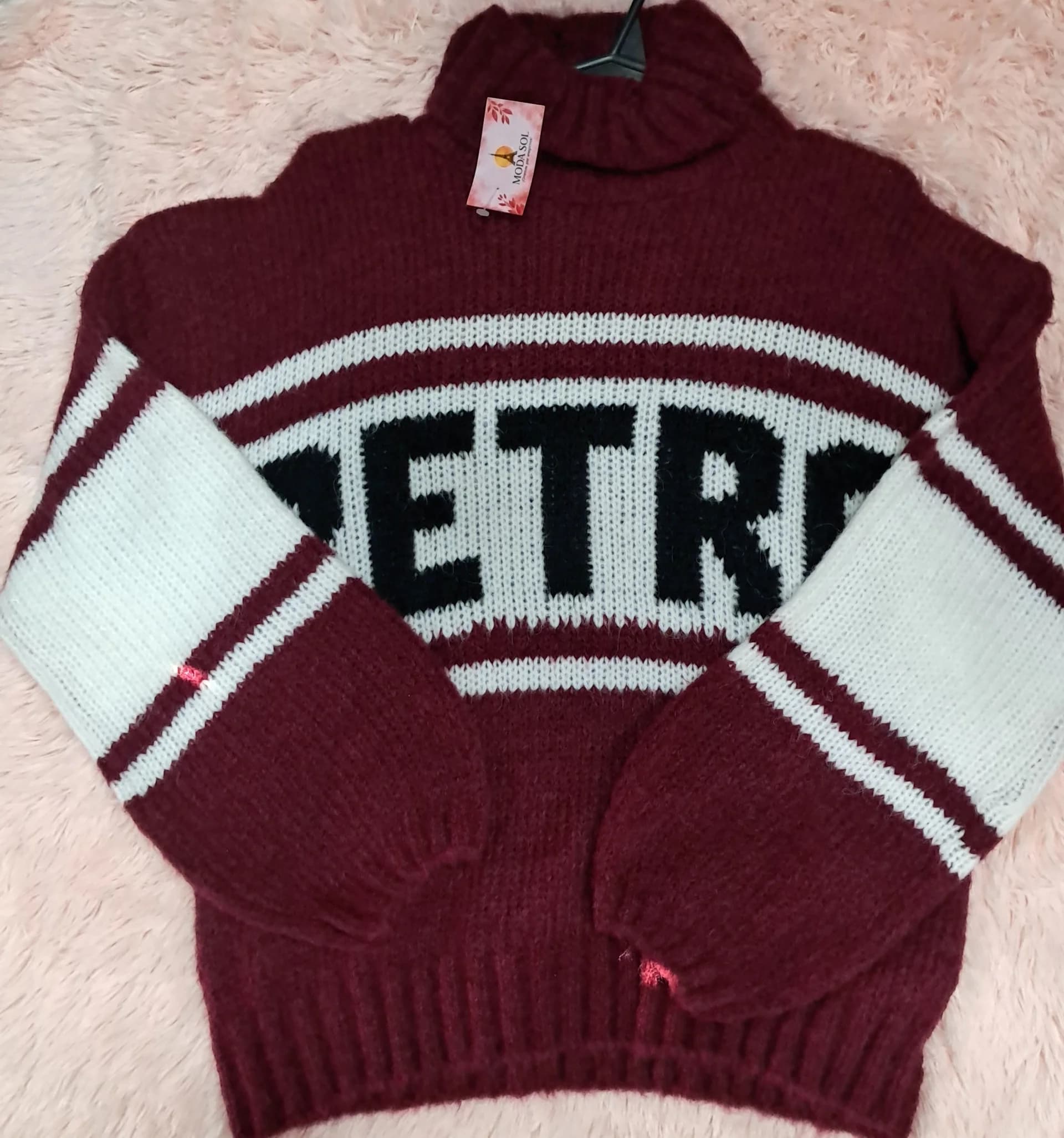 POLERA TEJIDA DE MUJER