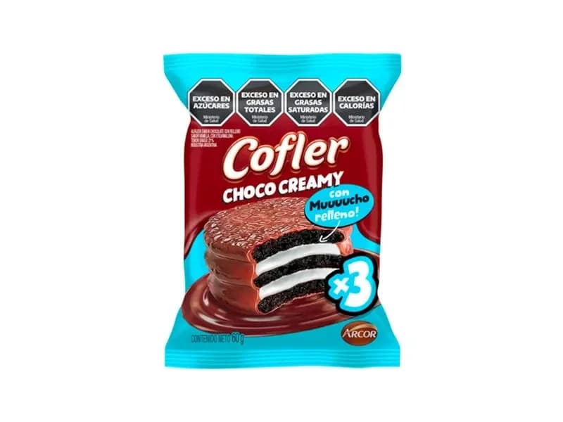 Alfajor Cofler Choco Creamy Triple