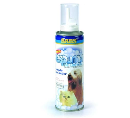 espuma de baño seca babs
