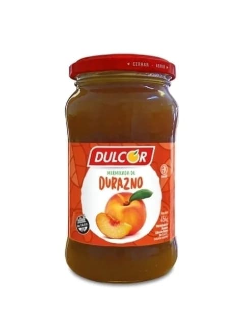 Mermelada de durazno Dulcor 454g