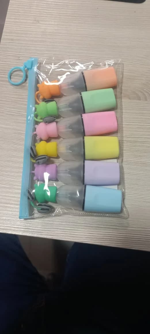KIT MINI MARCADORES 6 PCS