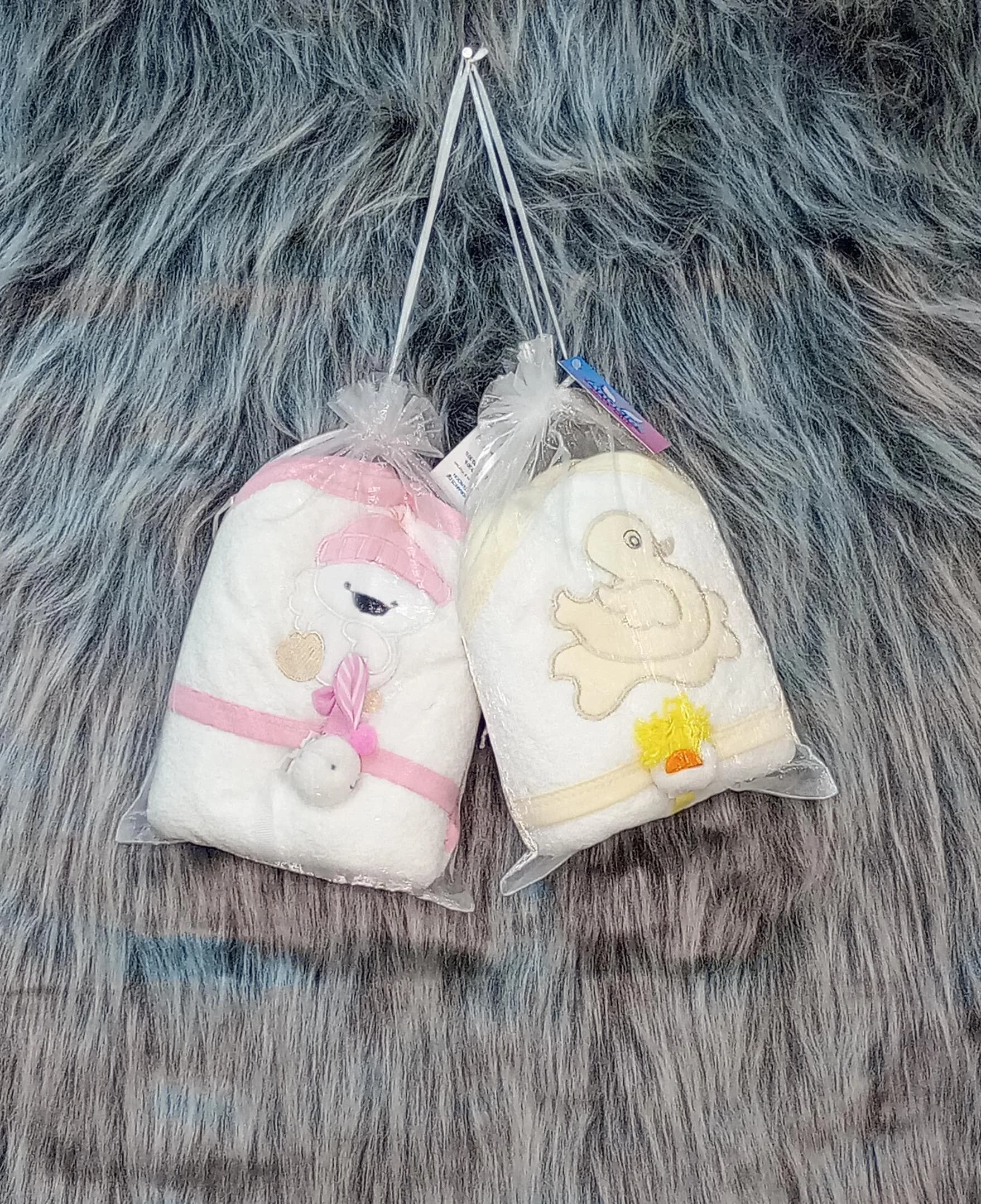 TOALLON BEBÉ BOLSITA