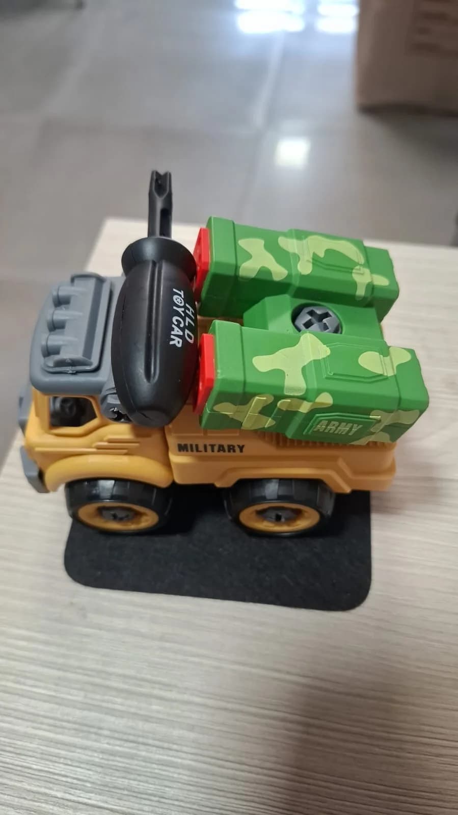 camion militar desarmable