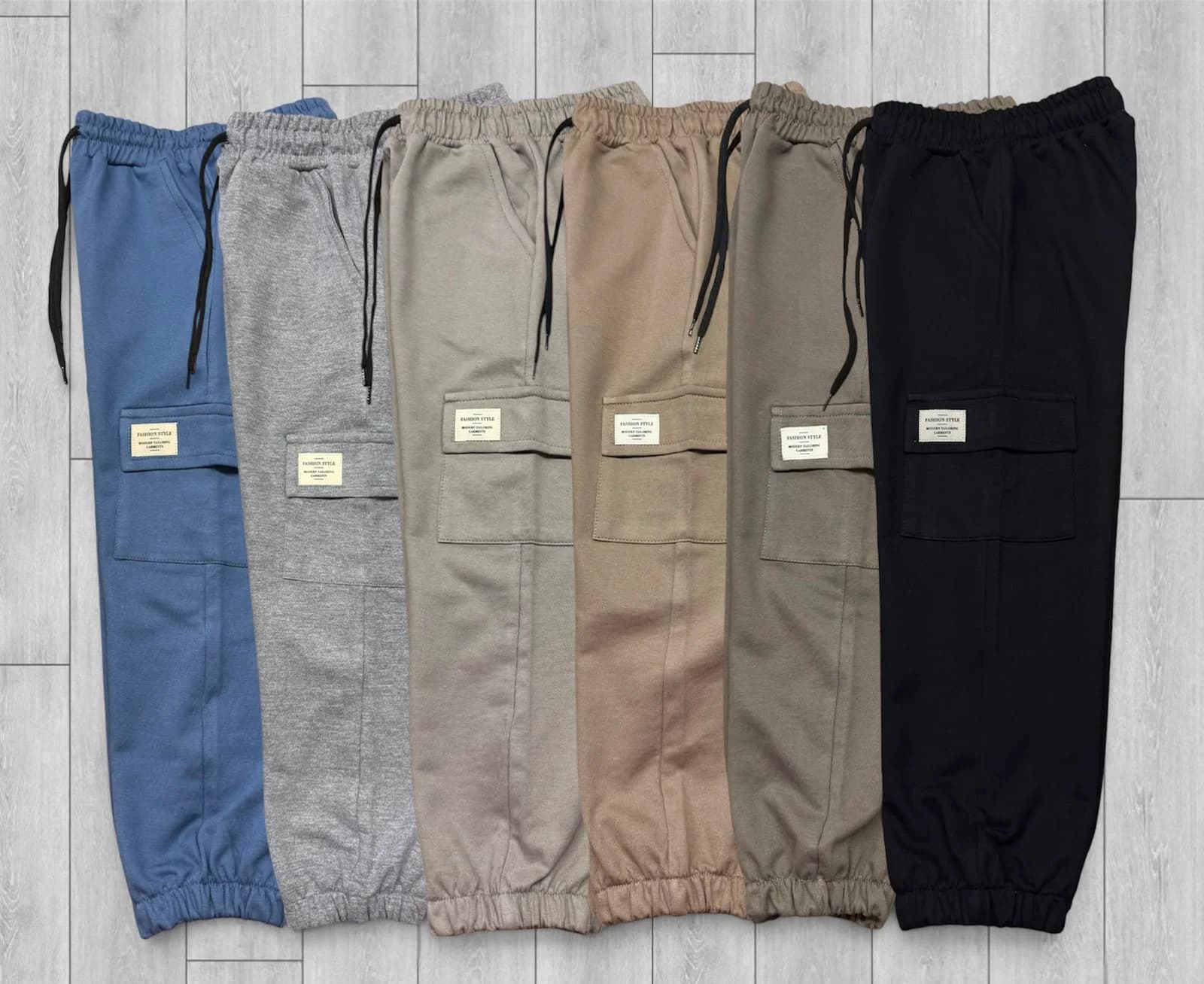 PANTALÓN CARGO ALGODÓN PEINADO