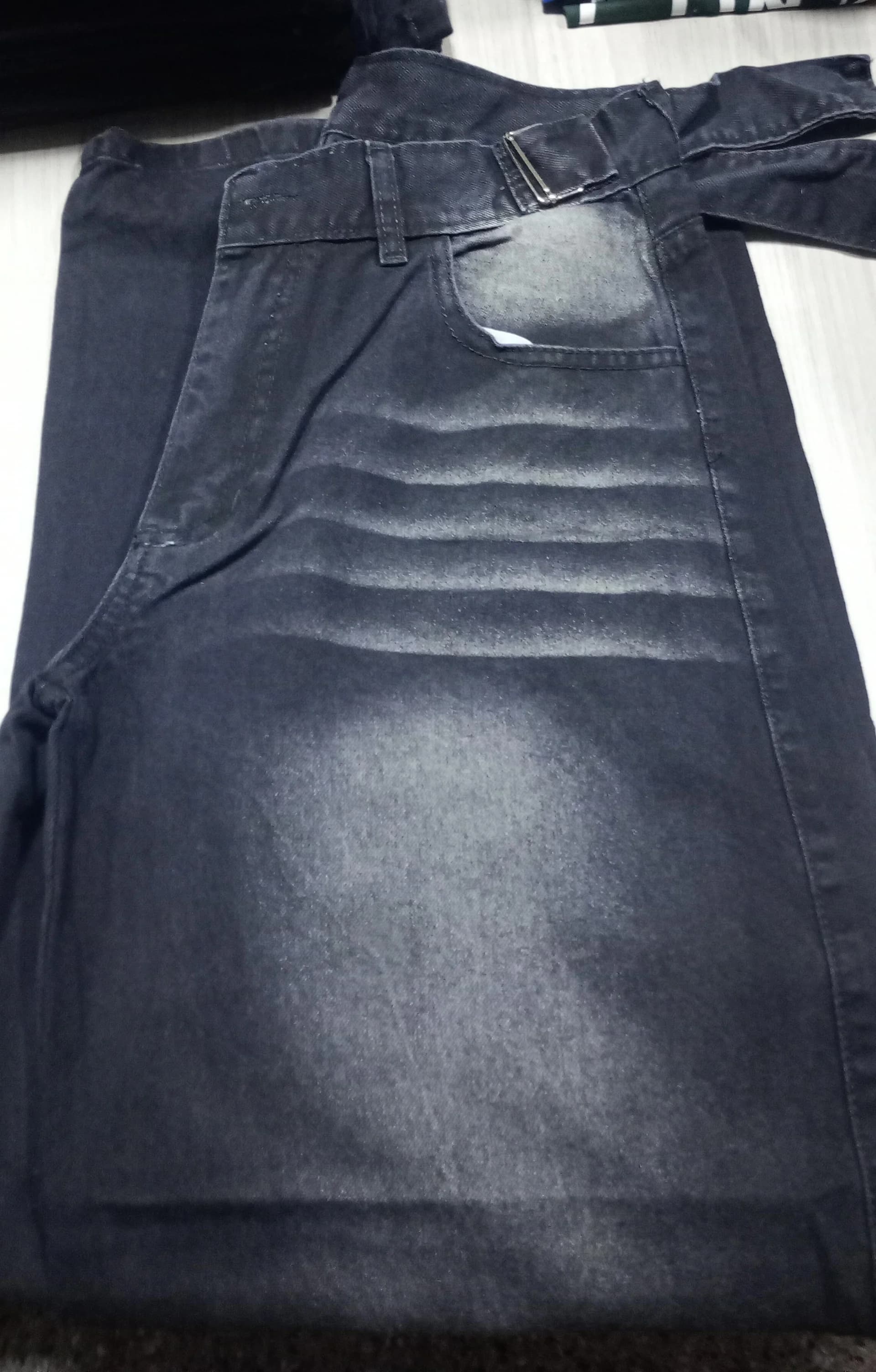 JEANS BAGGY DAMA GRIS