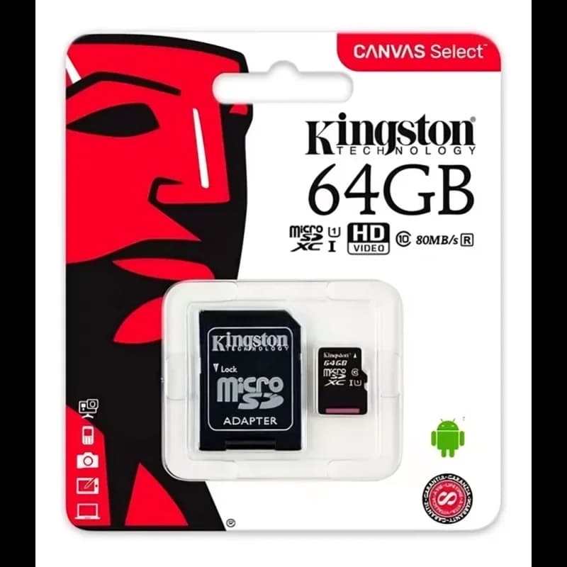 MEMORIA KINGSTON 64GB ORIGINAL