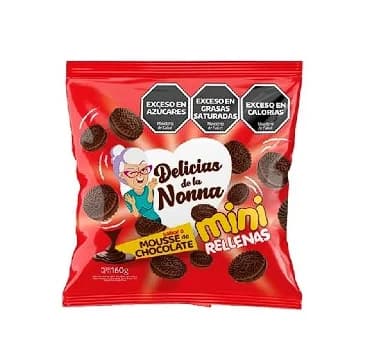 Gall. Nonna Mini Rellenas Mousse Chocolate 160g
