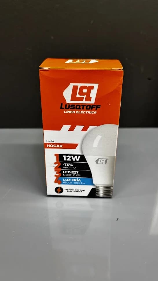 Lampara led 12w Lusqtoff
