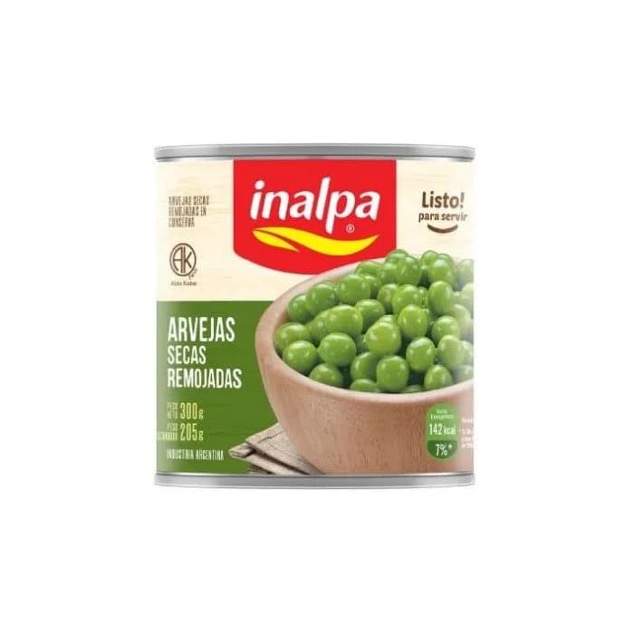 Arvejas secas Inalpa
