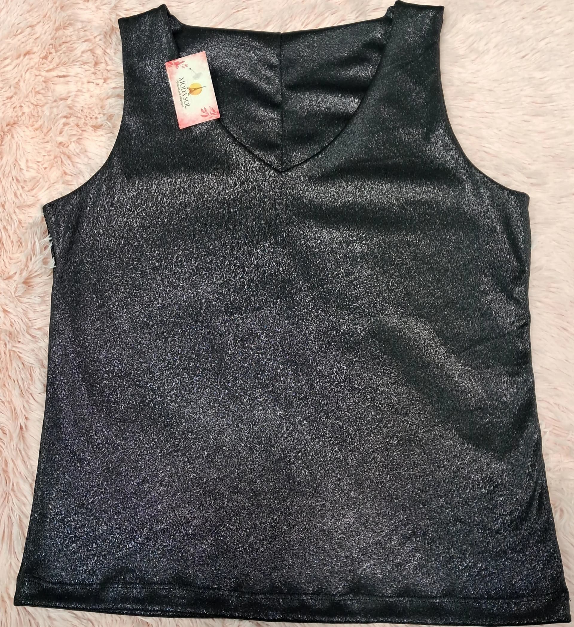 MUSCULOSA ELASTIZADA DE MUJER