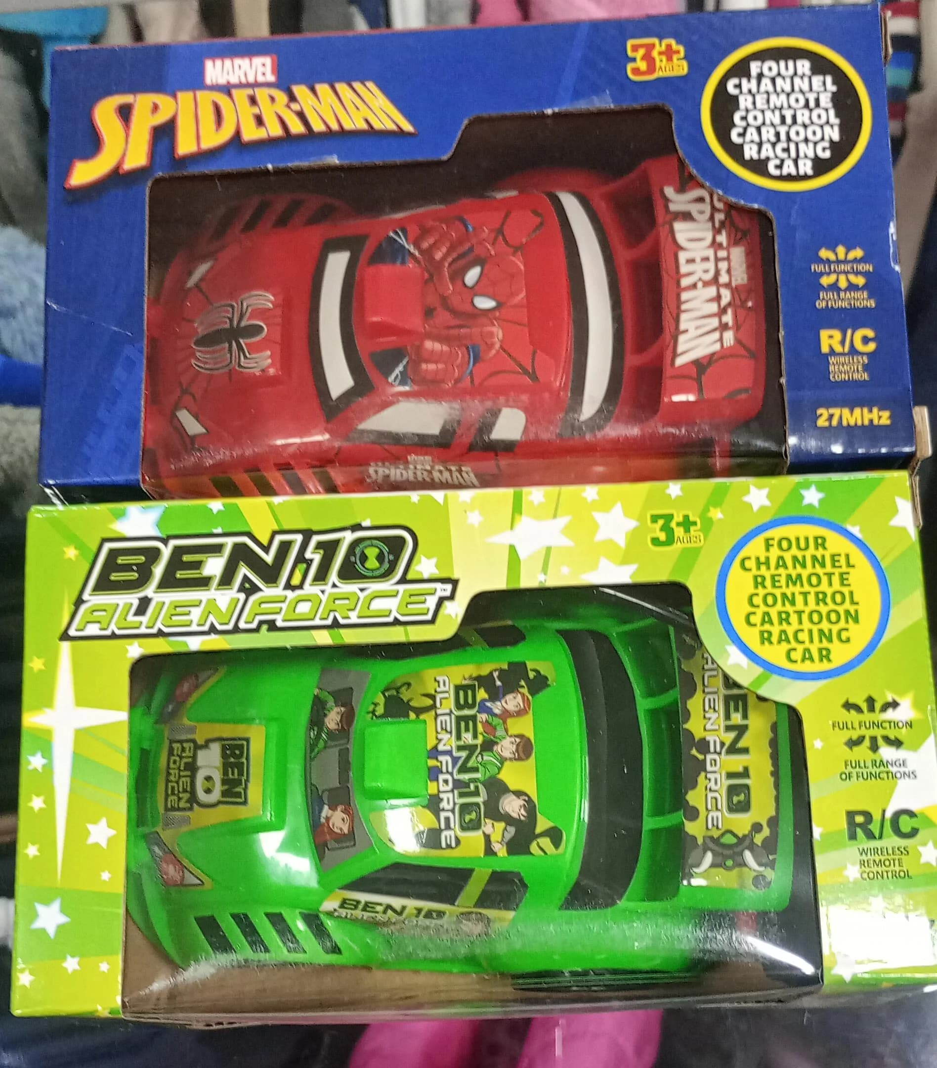 AUTO BEN. 10, SPIDER-MAN