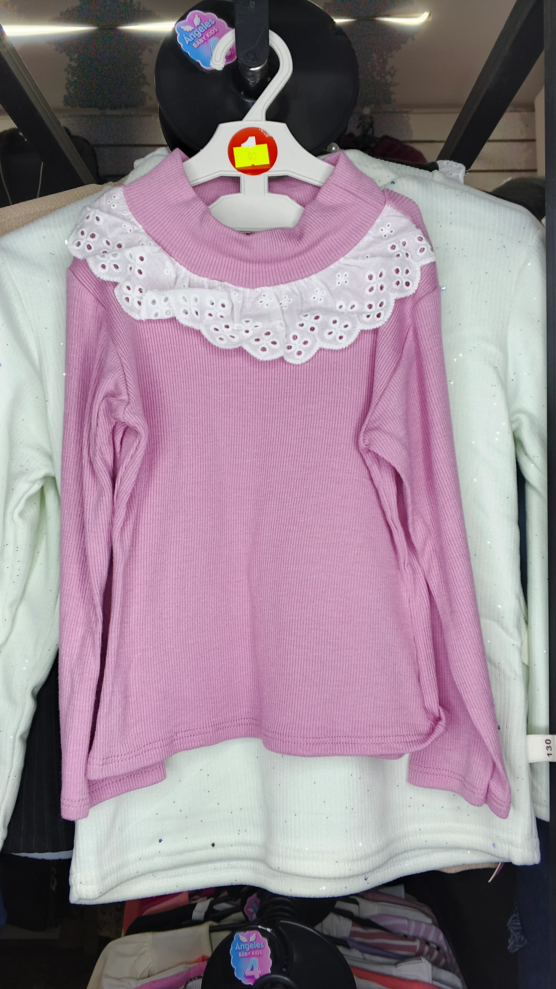 MEDIA POLERA MORLEY VUELO BLODERI BEBA