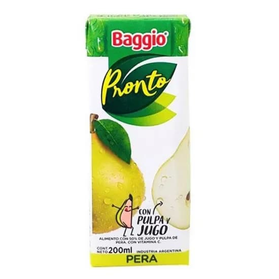 Jugo Baggio Pera 200ml