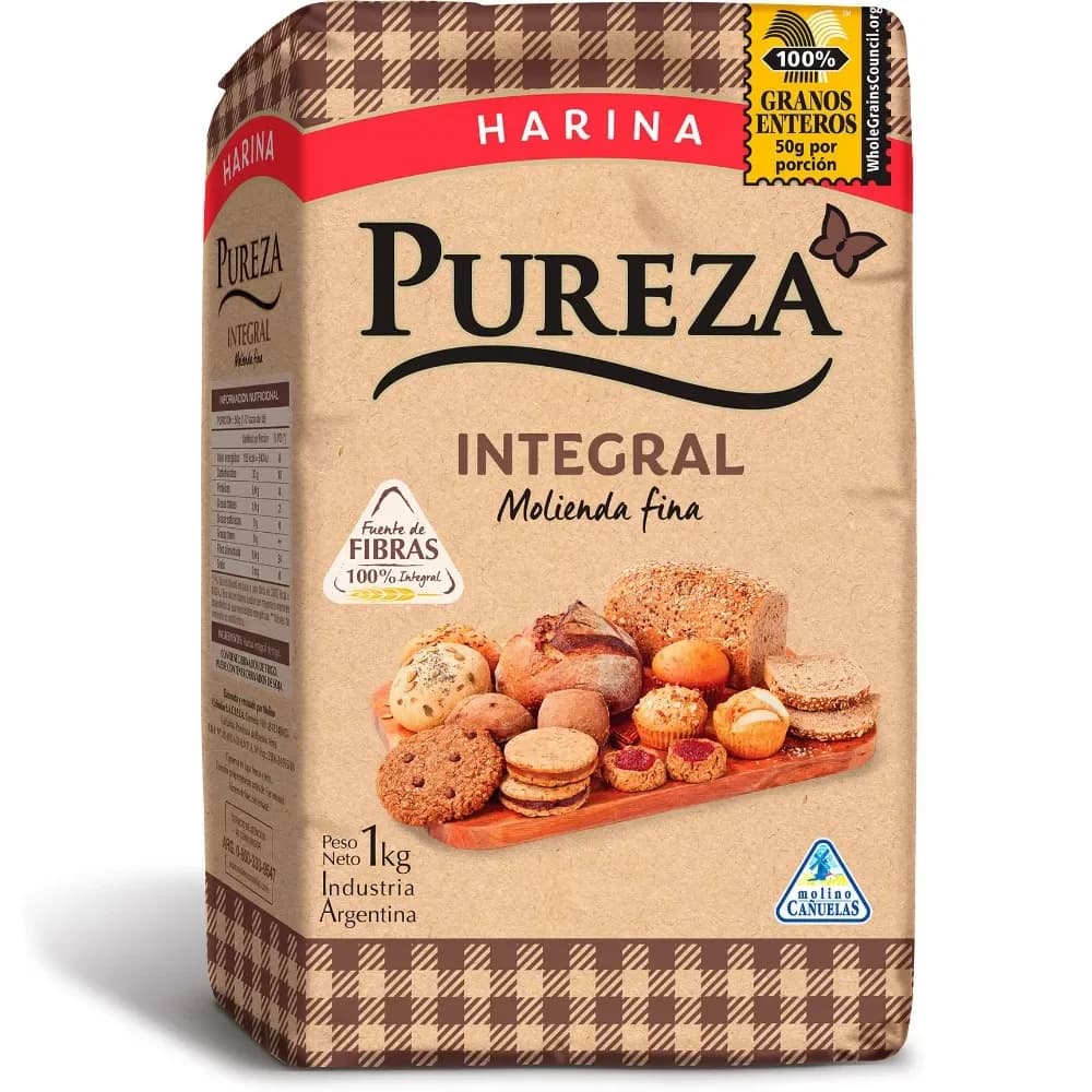 Harina Pureza integral