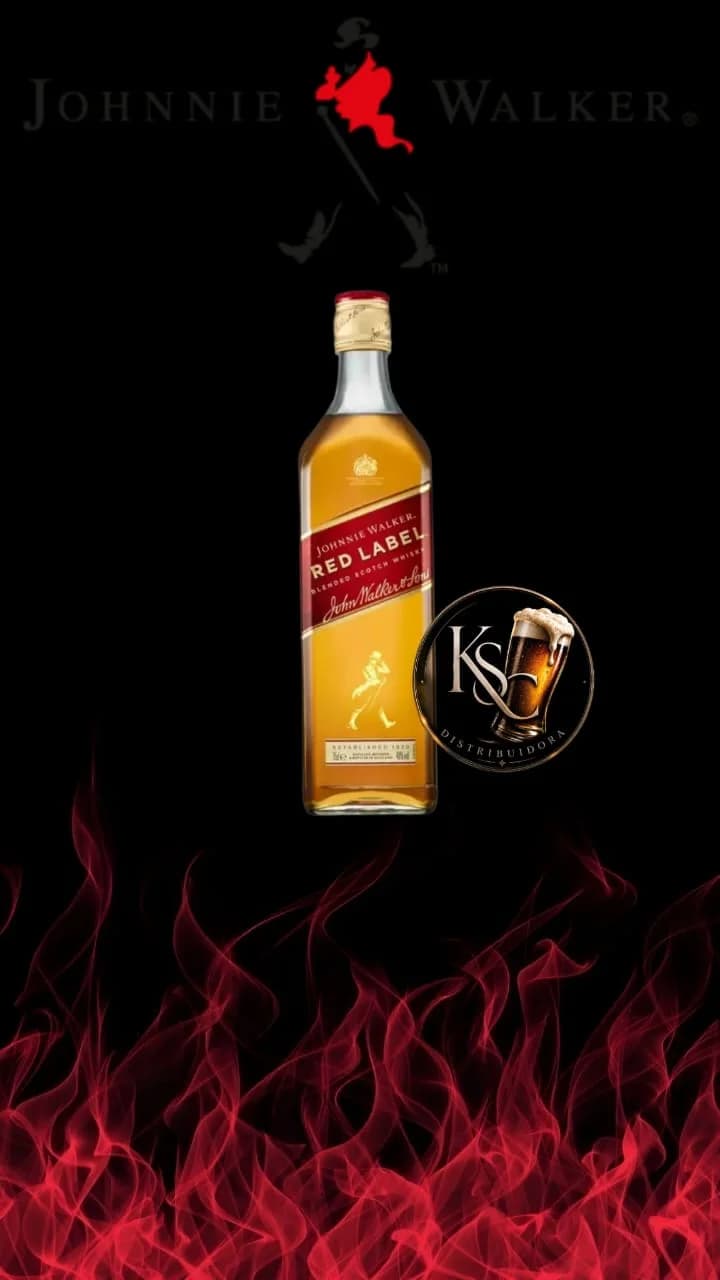 JOHNNIE WALKER RED LABEL 1L