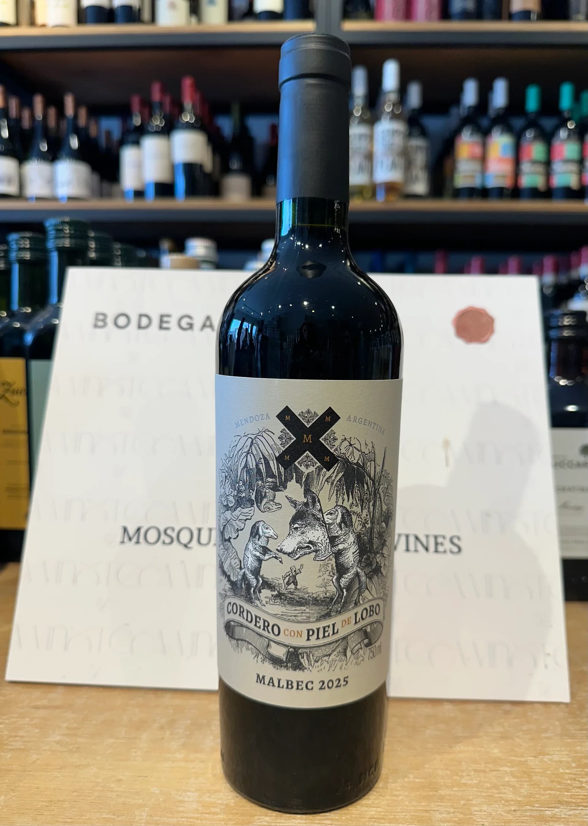 Cordero con Piel de Lobo Malbec