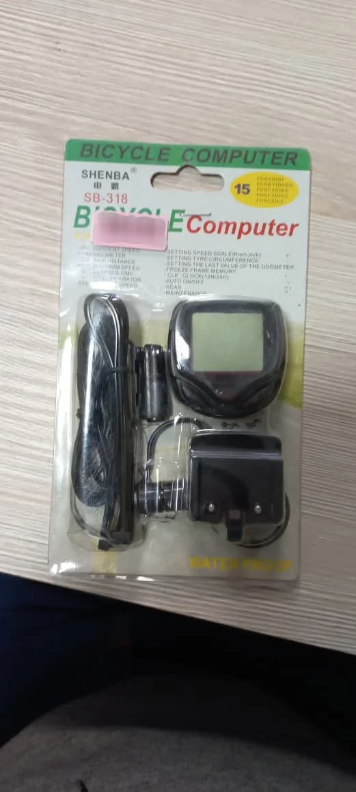 Velocímetro digital para bicicleta, impermeable, color negro