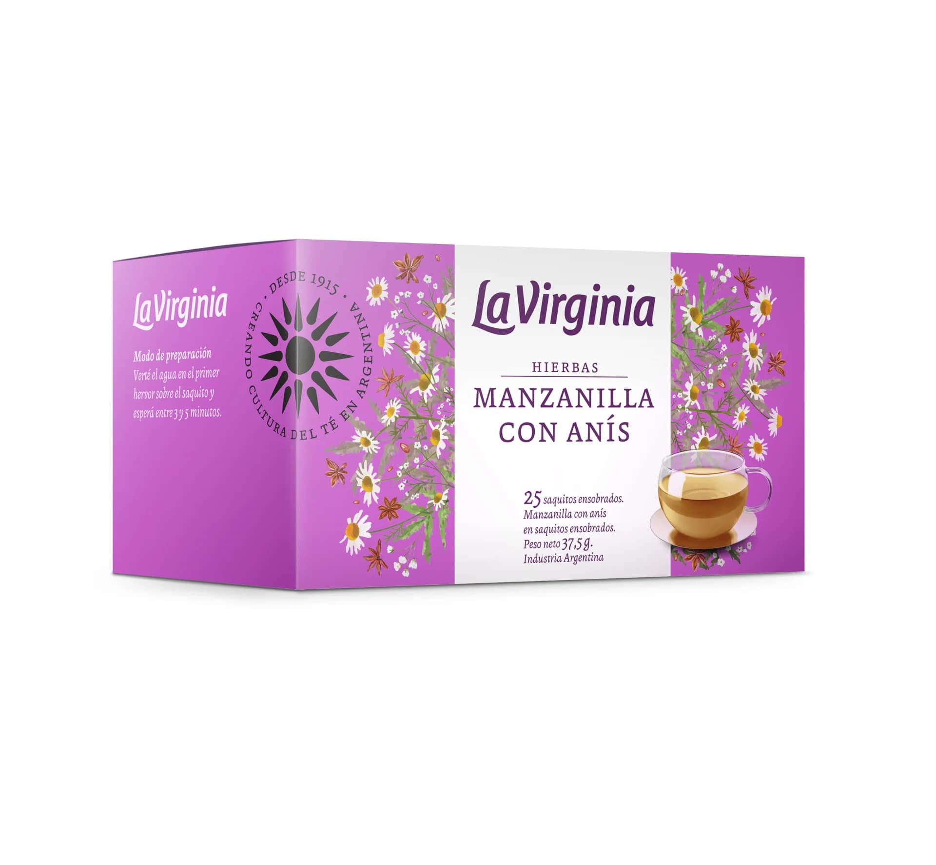 Te  La Virginia Manzanilla con Anis