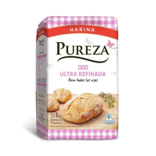 Harina Pureza 000 Ultra refinada