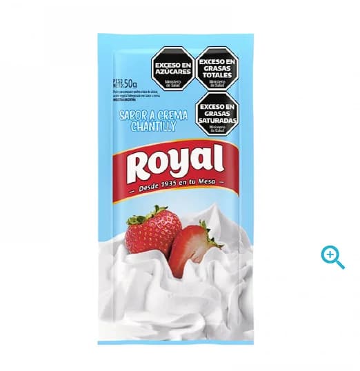 Crema Chantilly Royal 50g