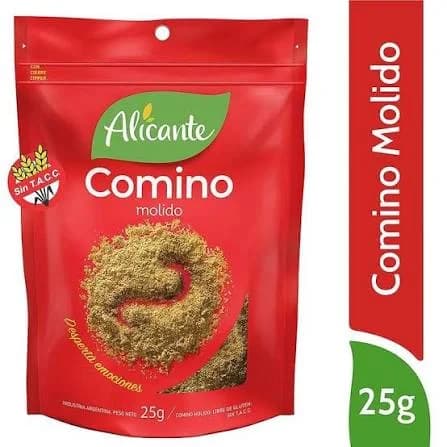 Condimento Alicante Comino 25g