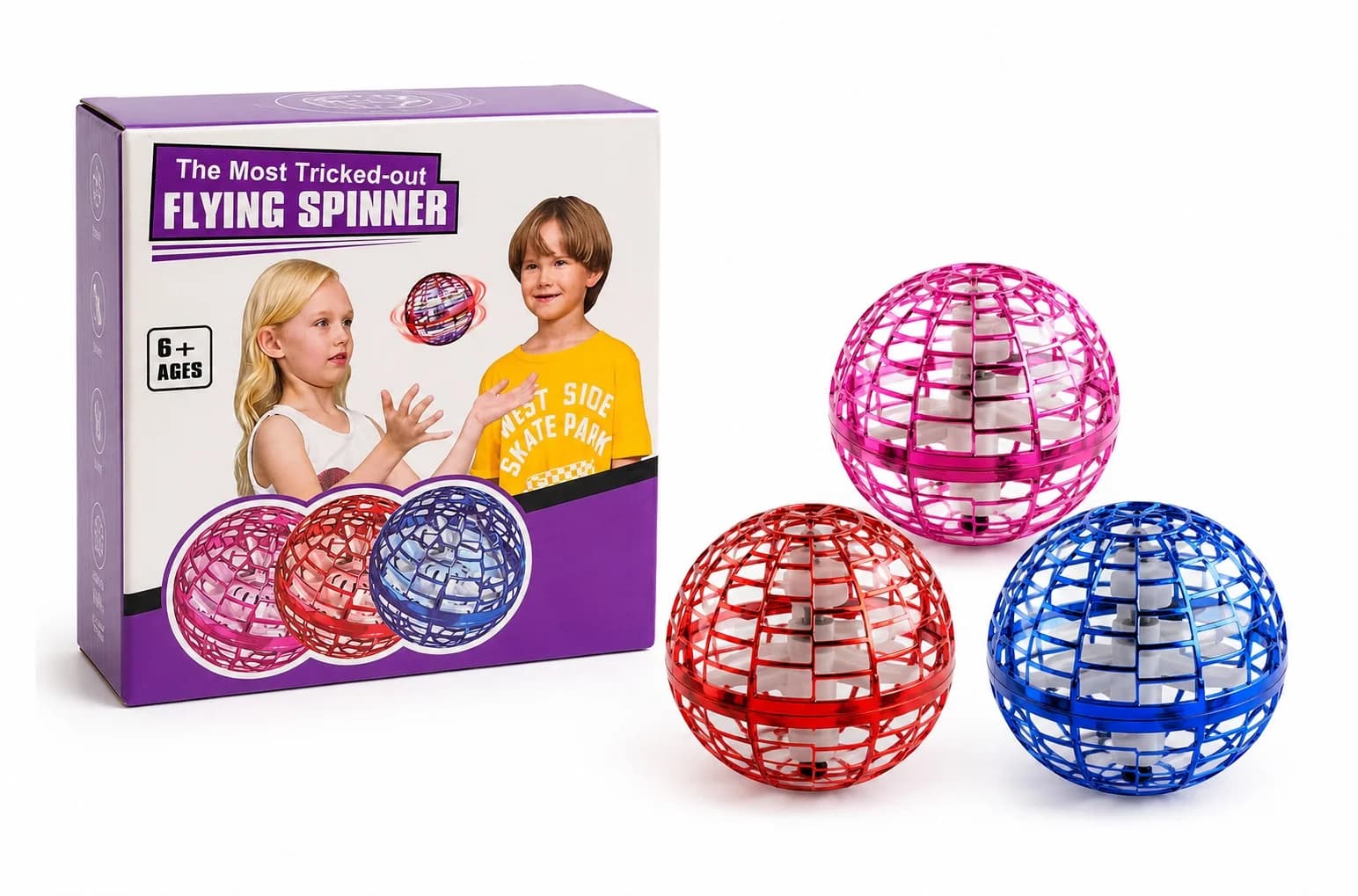 PELOTA SPINNER C/ LUCES