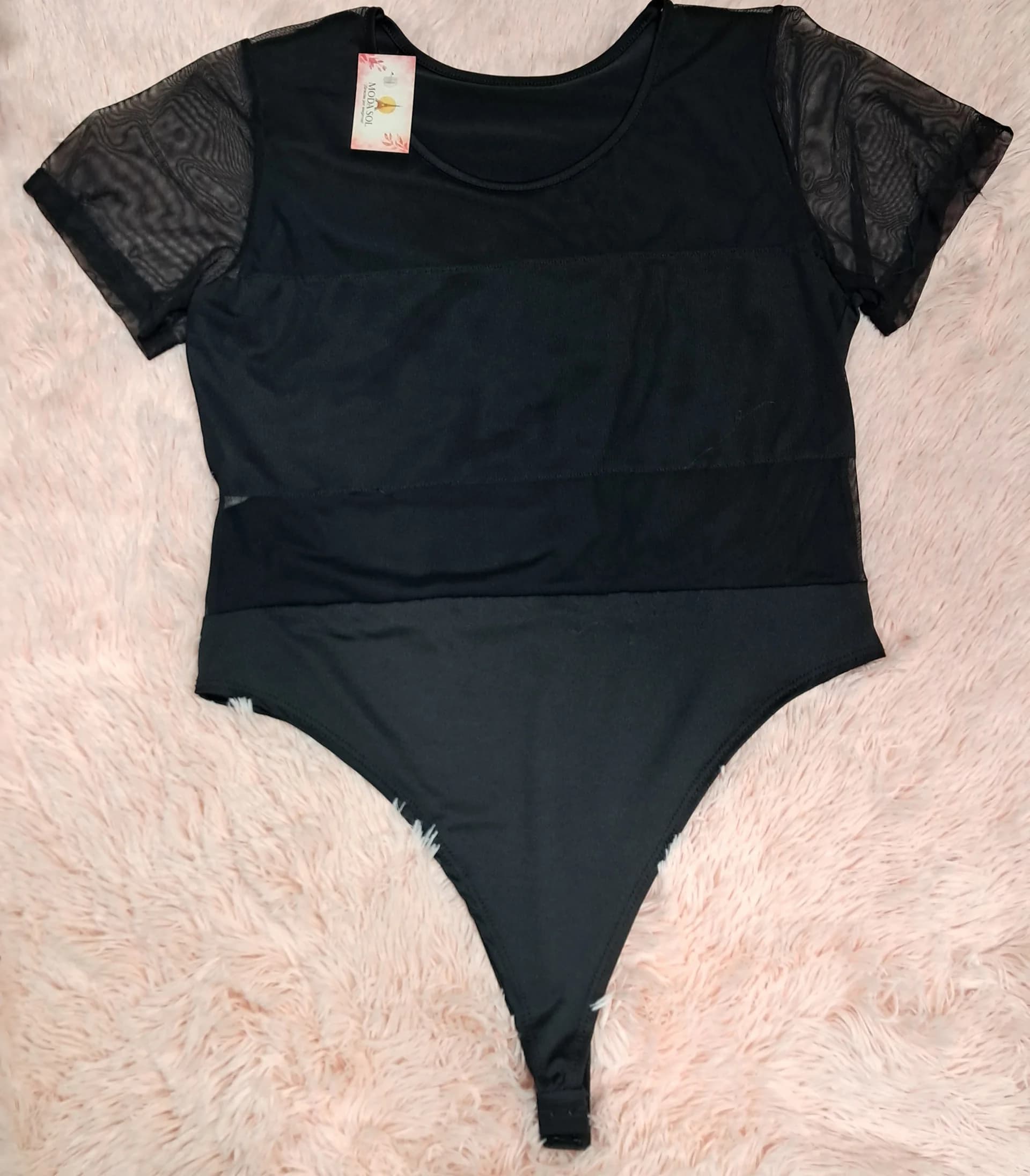 BODY LYCRA MANGA CORTA