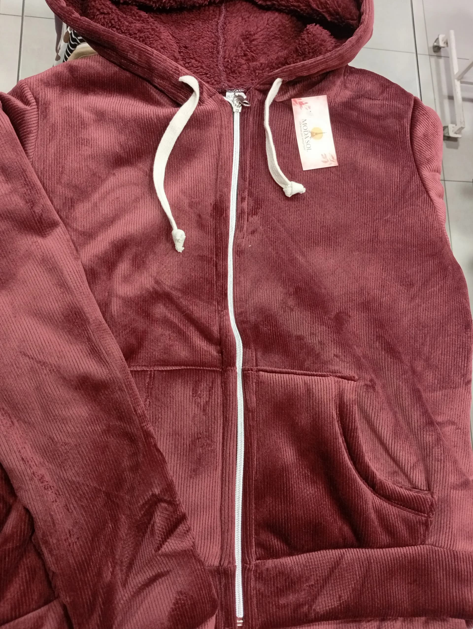 CAMPERA CORDEROY DE MUJER C/ CORDERITO