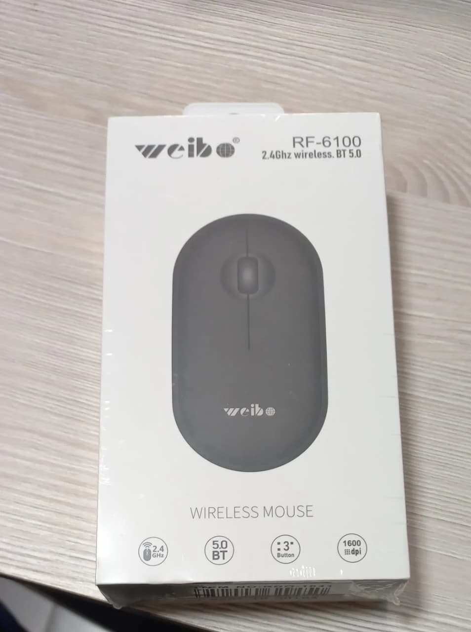 MOUSE INALABRICO 2.4 GHZ/ BLUTOOTH WEIBO