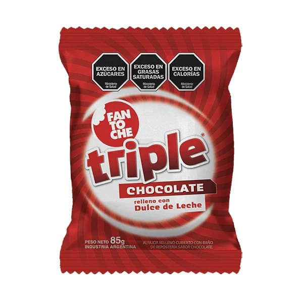 Alfajor Triple Fantoche Negro
