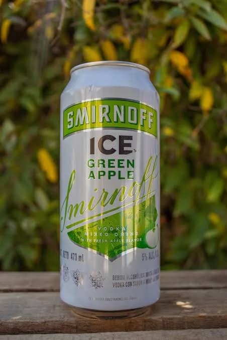 SMIRNOFF GREEN APPLE LATA