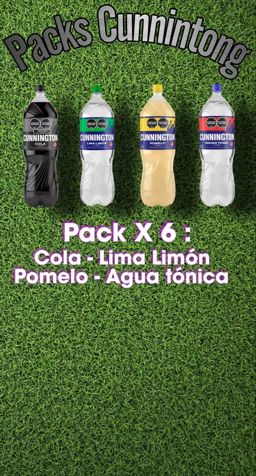 CUNNINGTON COLA 2 25L - PACK x6