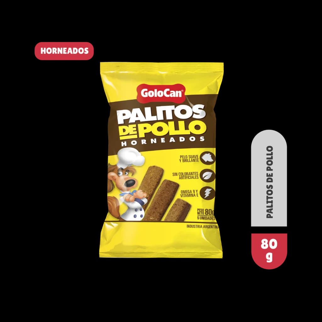 Golocan Palitos de Pollo 80gr