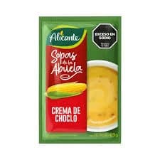Sopas de la abuela Sabor zapallo Alicante