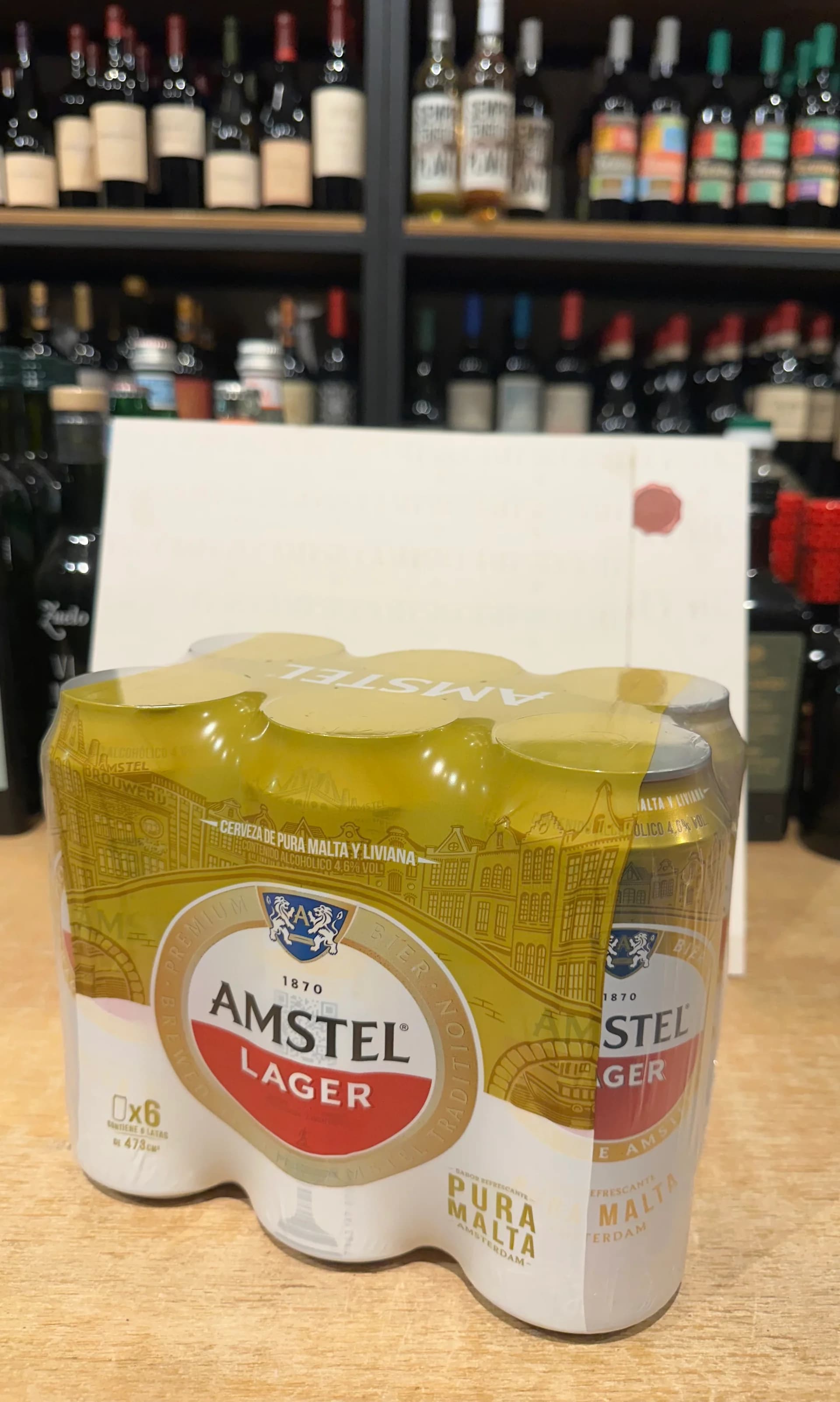 Amstel 473 cc Pack X 6 Unidades